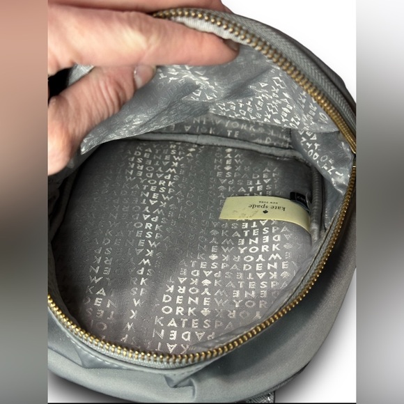 Kate Spade Gray Mini Backpack - Picture 2 of 8